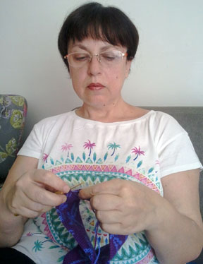 Nina Reiderman tapestry crocheting