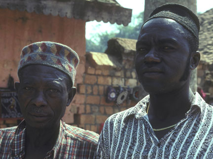 Men in Bafut, Cameroon