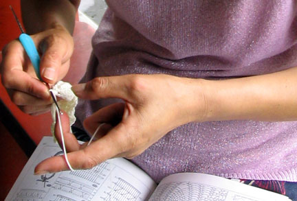 Double crochet hook in Beijing