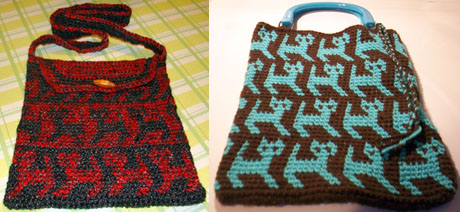 Beth and Sally’s Kitty Bags