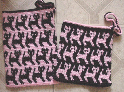 More of Callee’s Kitty Bags