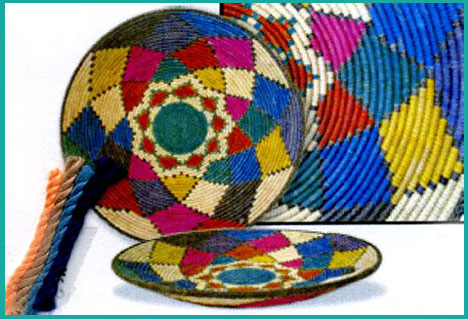 Inspiration for the Sunburst Basket