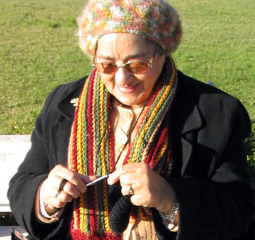 Crocheter in Lisbon