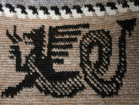 Tapestry Crochet Dragon