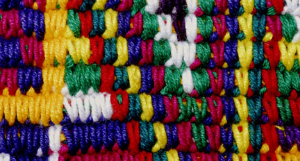 Detail of Bag from Nebaj, Guatemala