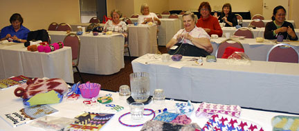 Bead tapestry crochet bag class