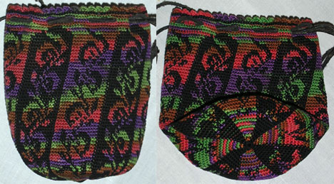 Siglinde’s 2007 tapestry crochet bag