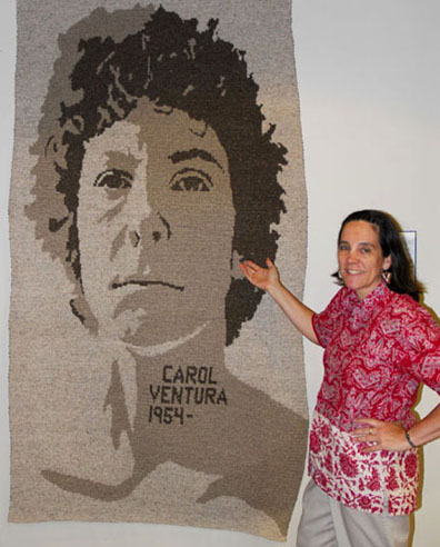 Carol Ventura and Self Portrait