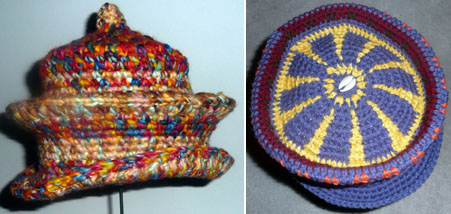 Wanda’s tapestry crochet hats