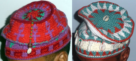 Wanda’s tapestry crochet hats