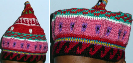 Wanda’s tapestry crochet hats